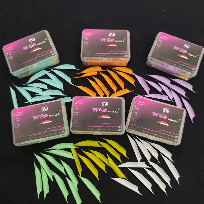 Monsterwing Vanes Model Woo tipe (SF) Aksesoris olahraga panahan / vanes / aksesoris panahan / arche