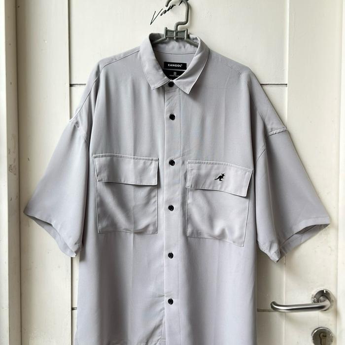 KANGOL Mono-Mart Boxy Oversize Shirt