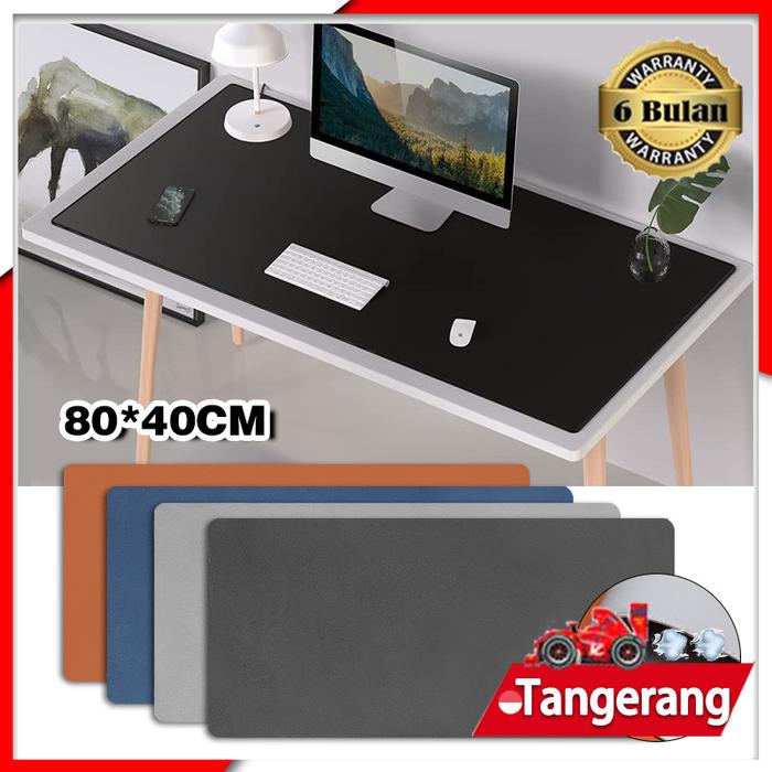 Mouse Pad Waterproof PU Leather Besar Ukuran 80x40cm
