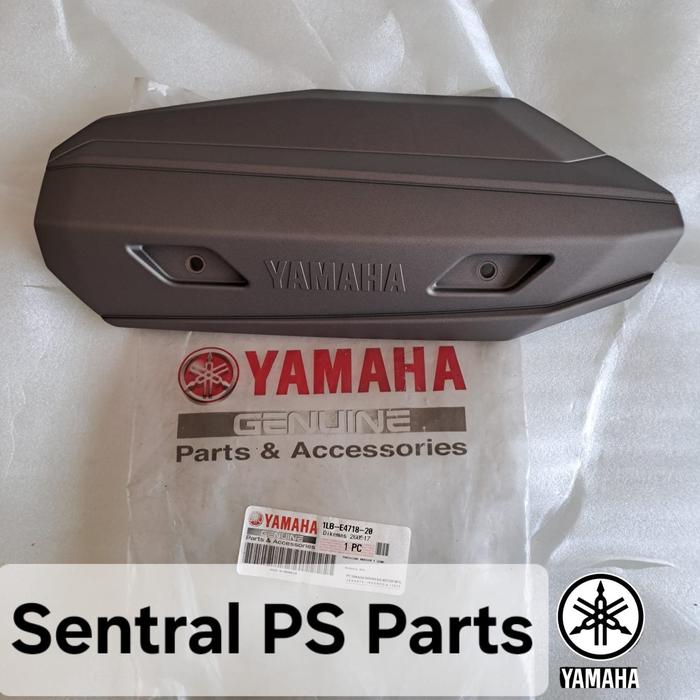 1LB-E4718-20  Protector Muffler (Tameng / Cover Pelindung Knalpot) original  untuk motor matic Yamah