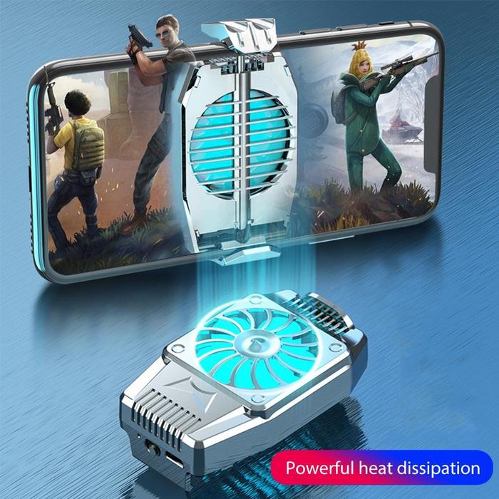 Powone Cooling Fan Hp Gaming Murah Turbo Cooler Kipas Angin Hp Pendingin Usb Ponsel Smartphone Andro