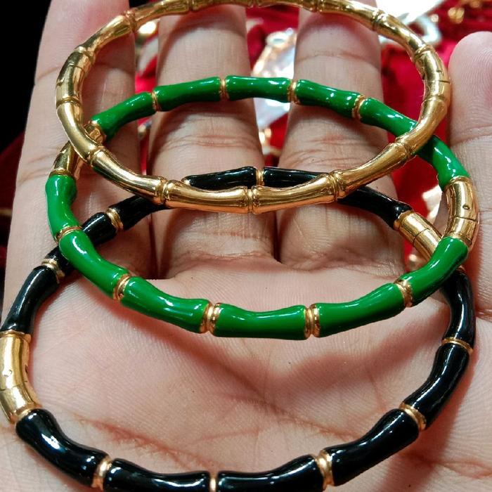 gelang dewasa Titanium oval