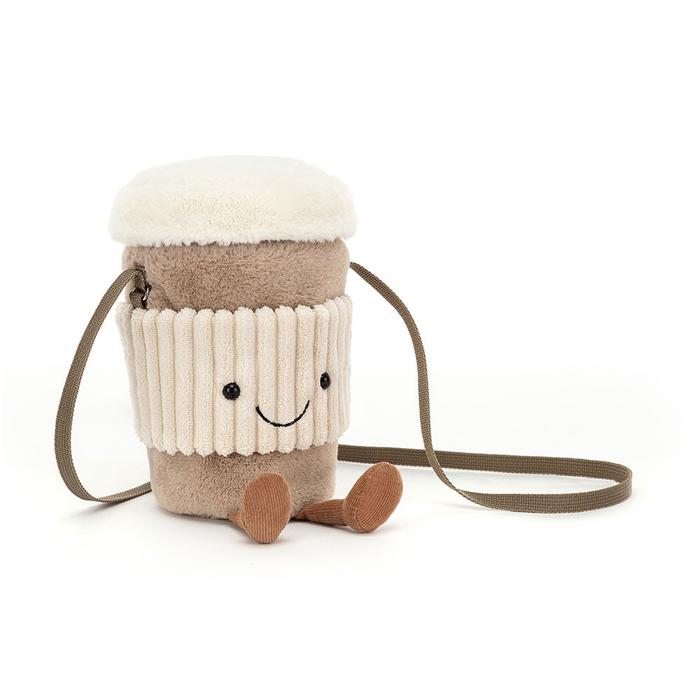 Jellycat Amuseables Coffee to Go Bag ORIGINAL