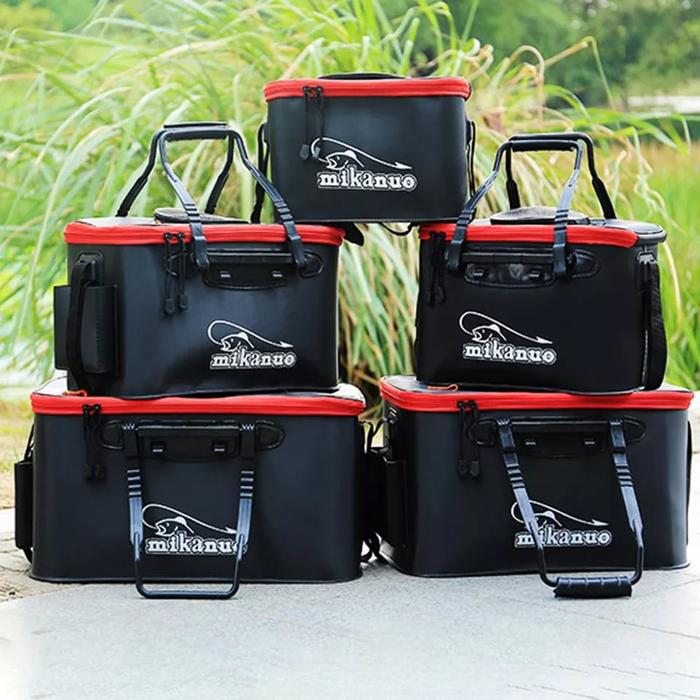 Ember Lipat Mancing Box Umpan Pancing Hidup Tempat Wadah Umpan Ikan Udang Hidup Portable