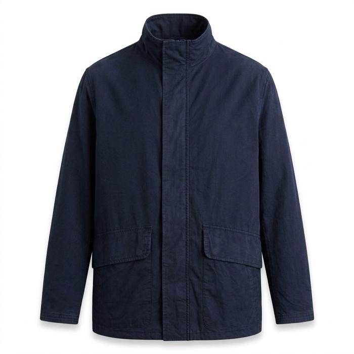 Vintage Polo Ralph Lauren - Field Jacket / Coat - Hunter Navy - Size M fit XL