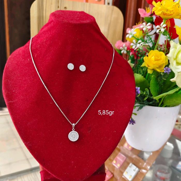rantai perak 925 crom/ perak925 /perhiasan perak/ kalung/ gelang