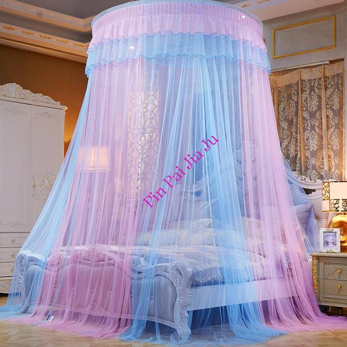 Princess Kid Baby Bed Canopy Bedcover Mosquito Net Curtain Bedding