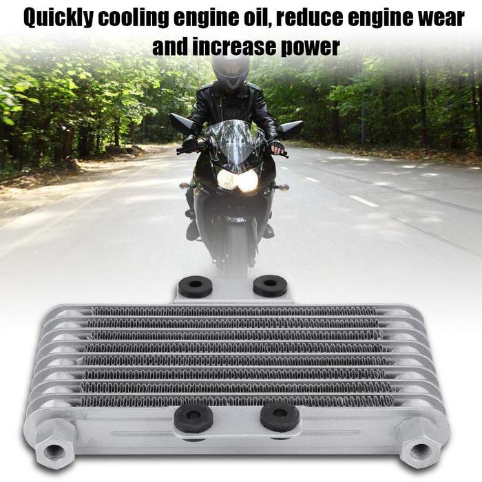 Motorcycle Oil Cooler 125ml Motorcycle Oil Cooler Engine Oil Cooling
