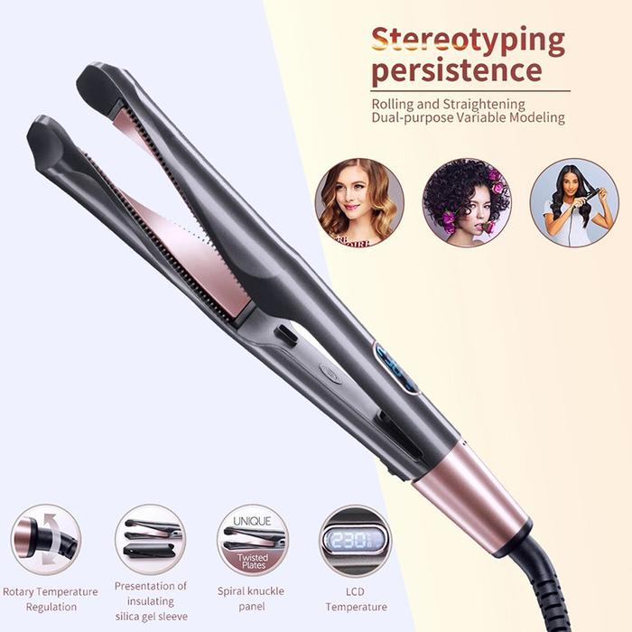 Automatic Spiral Twist Curling Iron, Rotary Curling Iron,