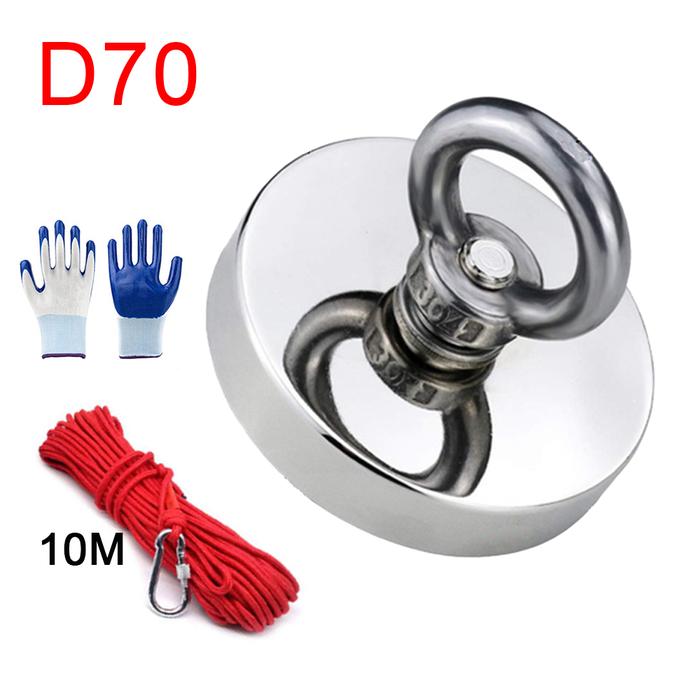 D70 Search Magnet Strong Neodymium Magnet Double Side Search Magnet