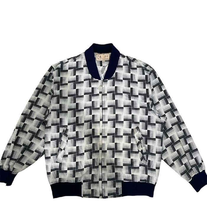 JAKET BOMBER CALIFF ABSTRACT PATTERN Casual Unisex