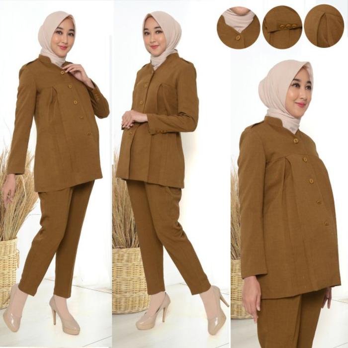 Baju dinas Hamil / Baju Pemda Hamil / Baju Guru Hamil / Baju Hamil / Baju Hamil Pemda / Seragam Pemd