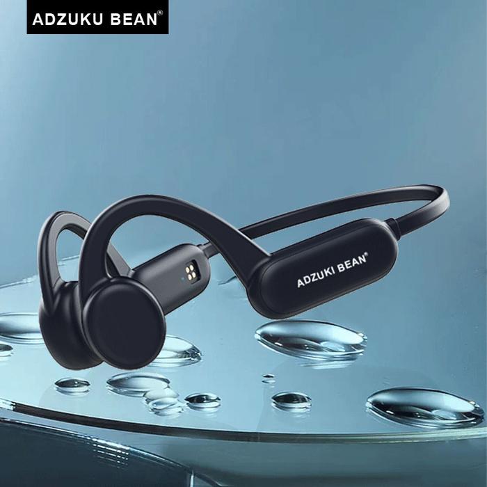 Adzuki bean Earphone Swim Bone Conduction Headset IPX8 / IPX4