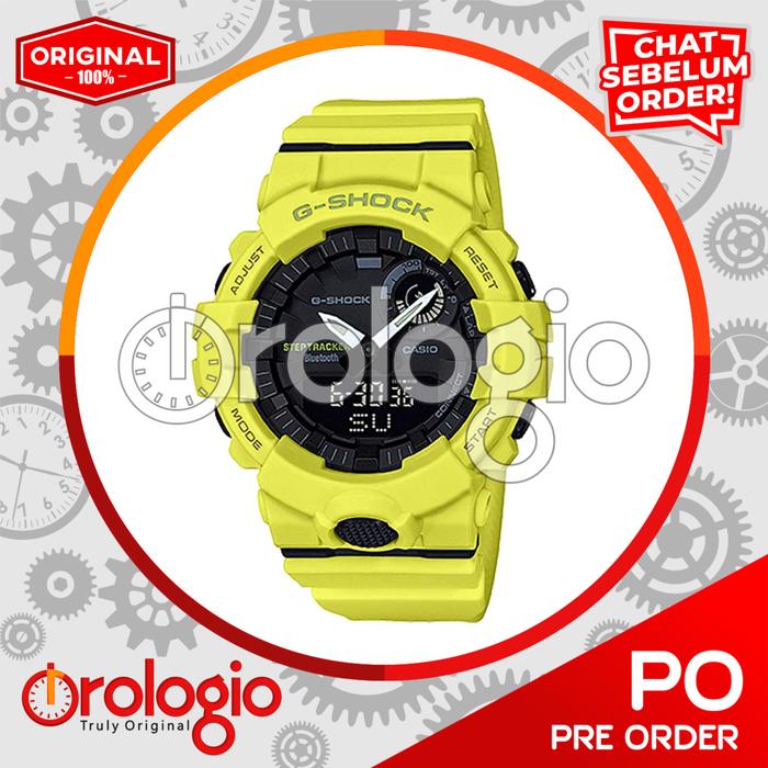 G-Shock GBA800-9A Yellow One Size - Ori & Termurah