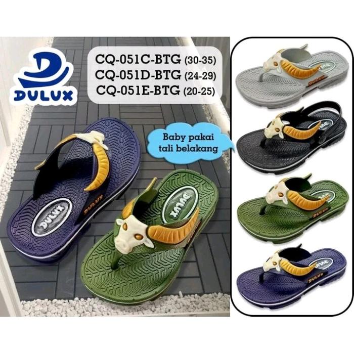 SANDAL BANTENG ANAK DULUX CQ - 051 Karet