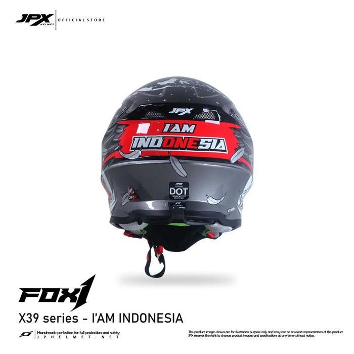 SPECIAL Helm JPX Cross Full Face X39 I'Am Indonesia