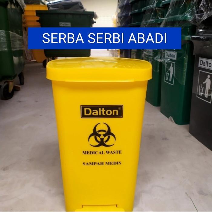 tempat sampah injak 50 liter HDPE merk dalton
