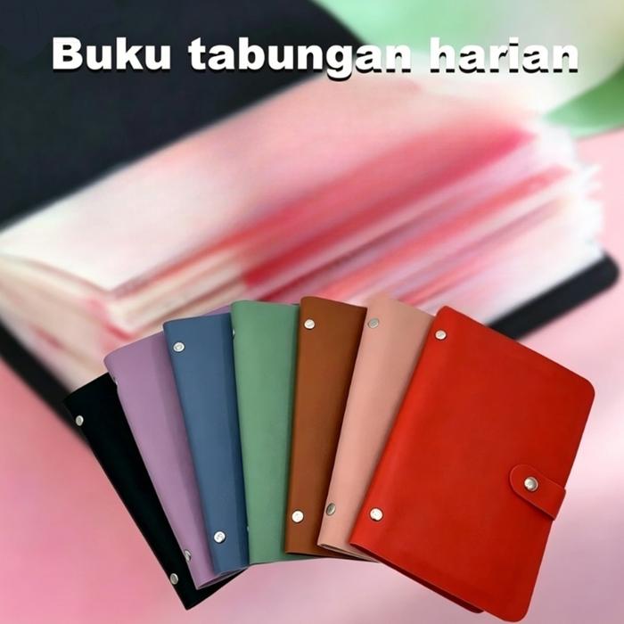 50 Slot Dompet Disiplin Keuangan Binder Dompet Keuangan Buku Tabungan Harian  Album Koleksi