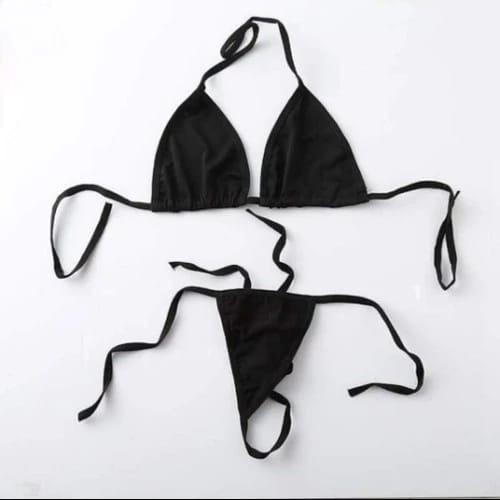 (RUMAHUNGU) JAPANESE BRA SET LINGERIE WANITA SEXY BIKINI THONG DINAS CEWE CEWE
