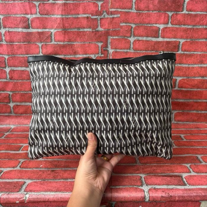 TAS CLUTCH M MARJA KURKI PRIA WANITA KULIT SECOND BRANDED / TAS HAND BAG KULIT WANITA MARJA KURKI SE