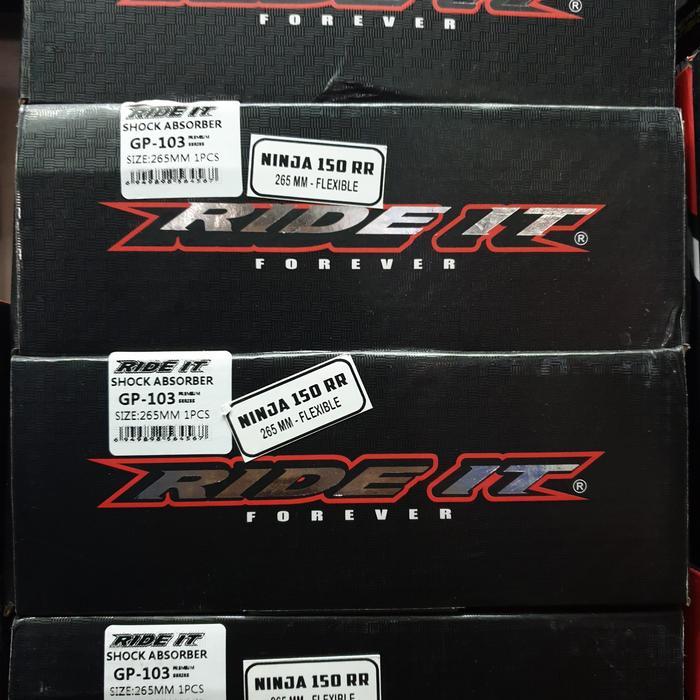 shockbreaker ride ninja 150rr bukan yss atau ktc