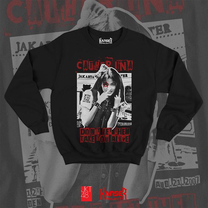 Crewneck Oversize Erine JKT48 Weird Edition