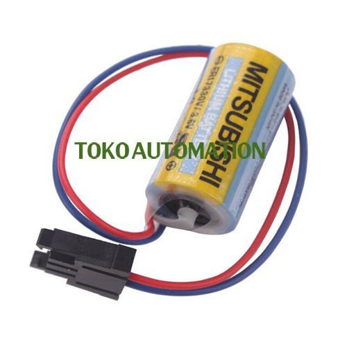 (EM) Mitshubishi Baterai Lithium A6BAT ER17330 3.6v PLC Battery PA01