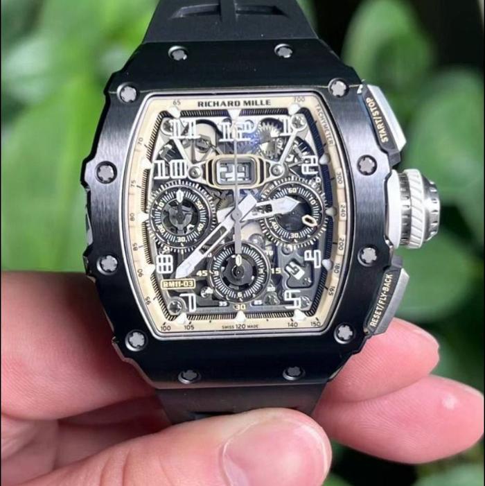 JAM TANGAN RM11-03 LAST BLACK EDITION SWISSMATIC