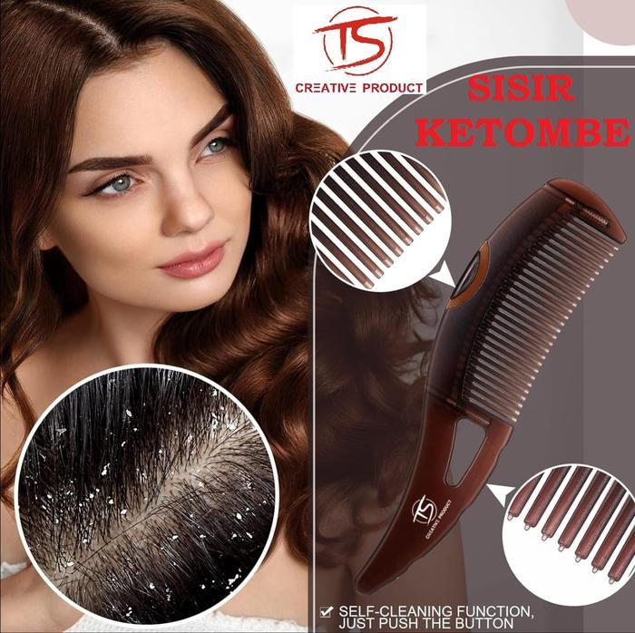 SISIR ANTI KETOMBE SISIR KESEHATAN SISIR RAMBUT SISIR KULIT KEPALA SISIR PIJAT Anti Dandruff Massage