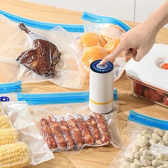 Ready Pompa Khusus Kantong Vakum Makanan Pompa Elektrik Pompa Tangan Manual Untuk Kompresi Plastik V