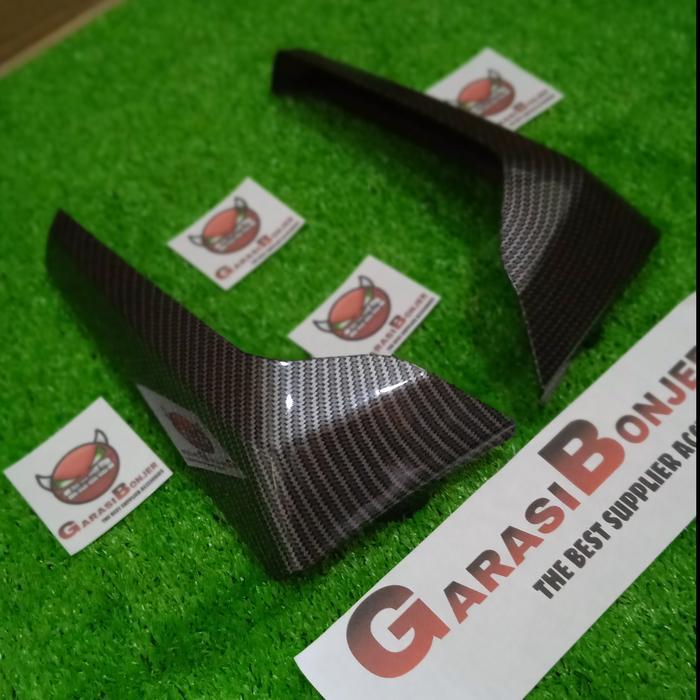 Cover Pijakan Kaki Nmax Karbon / Winglet Kaki Windshield Cover Nmax