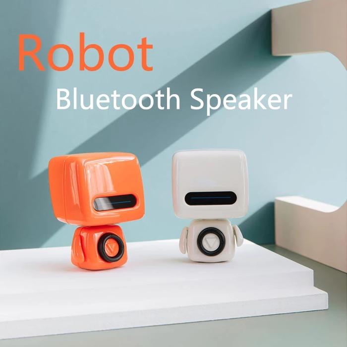 Creative Robot Bluetooth Speaker Portable Mini Speakers Wireless
