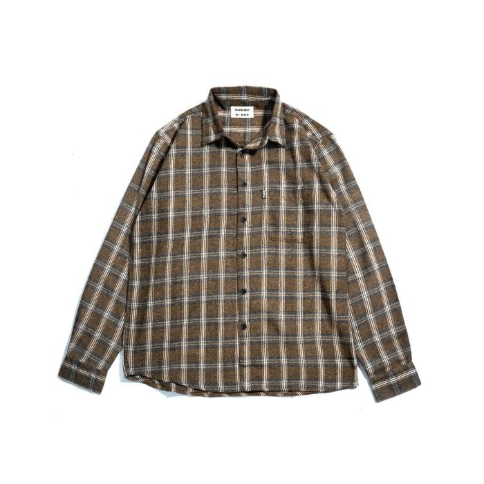 Tngr shirt - Kemeja Flanel lengan panjang - Code "Gouda" - 100% Original