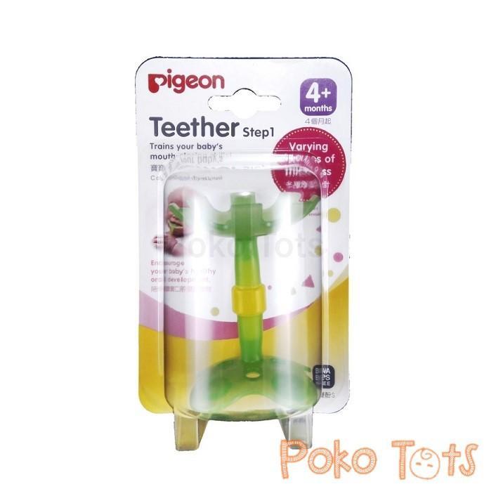 Pigeon Teether Step 1 Mainan Gigitan Bayi - Warna