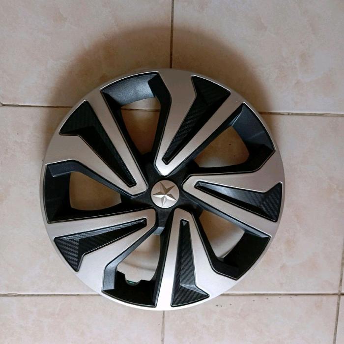 wheel dop roda mobil traga ring 14 ute silver