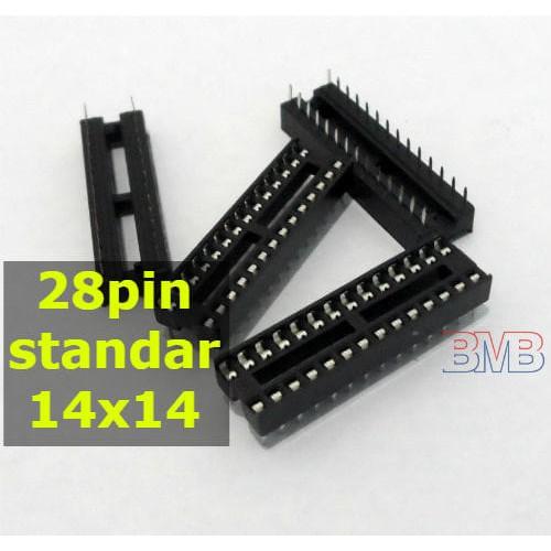Socket IC DIP 28 STANDAR Pin 2 x 14 Soket Adapter 28pin