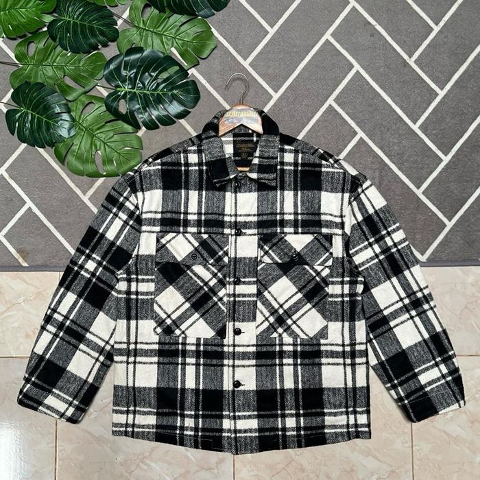 Who.au Outer Flannel Shirt | Whoau Flannel Shirt Outer Flannel | Whoau Kemeja Flanel | Kemeja Flanel