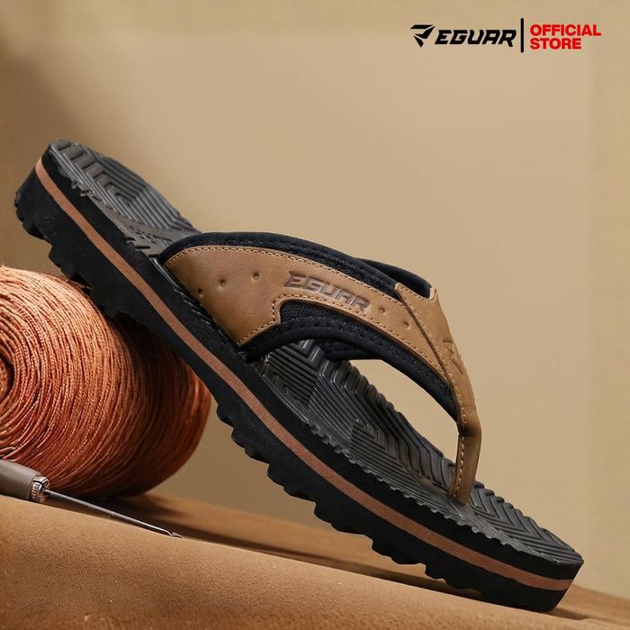 EGUAR Power & Durable Sandal Gunung Adventure Japit Pria Kasual VULCANO Series Unisex Original