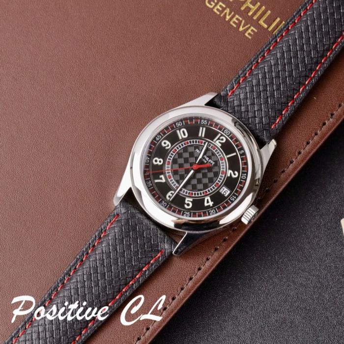 Patek Replica Watch Calatrava 6007G Leather Strap 40mm
