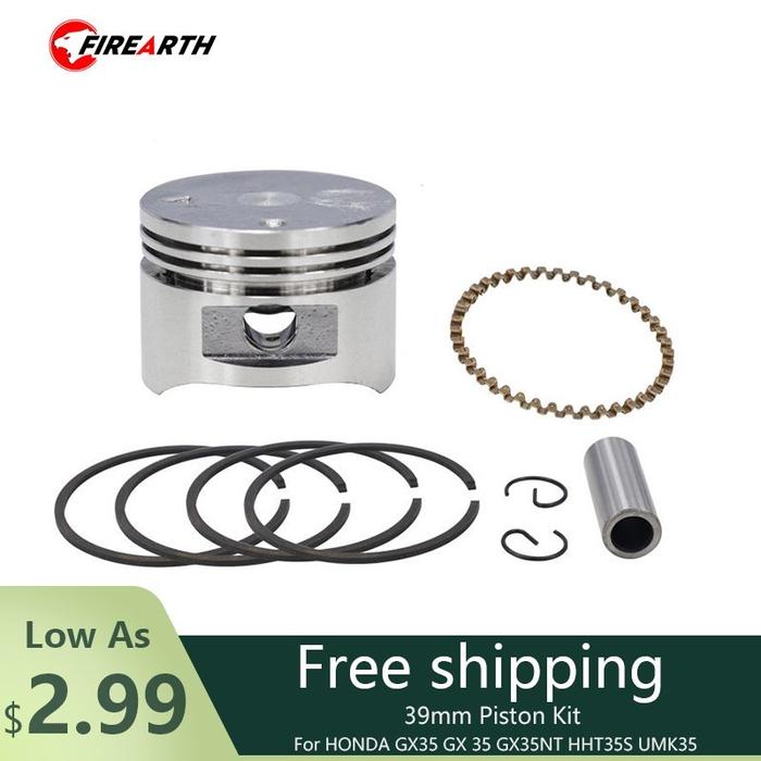 Chainsaw 39mm Piston Kit For HONDA GX35 GX 35 GX35NT HHT35S UMK35