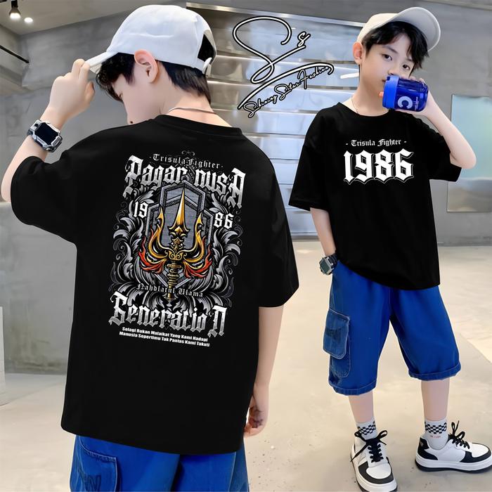 KAOS ANAK PAGAR NUSA GENERATION/KAOS TSHIRT NEW DESAIN PAGAR NUSA/KAOS PAGAR NUSA/Baju PAGAR NUSA Mu