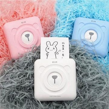 SMARTCOM ~ PERIPAGE A6 Printer Mini Thermal Bluetooth + Kertas Thermal 10 Roll