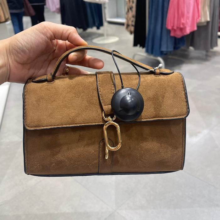 Tas Hnm woman Suede jastip jasa titip beli