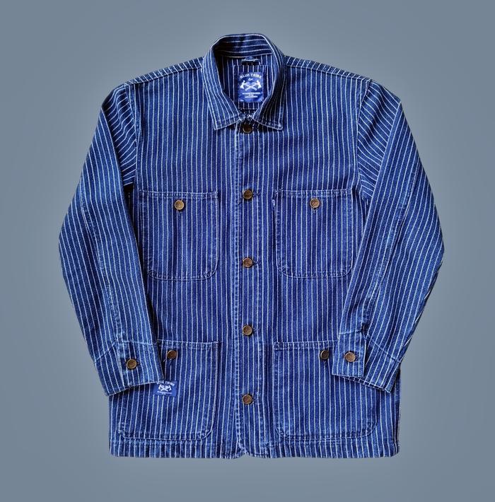 FMC SPEED SUPPLY Blue Tribe Wabash Denim Chore Jacket