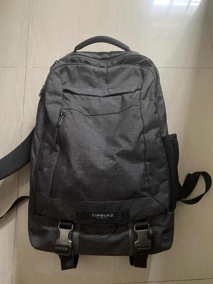 [Preloved] TIMBUK2 AUTHORITY PACK - Jet Black Static