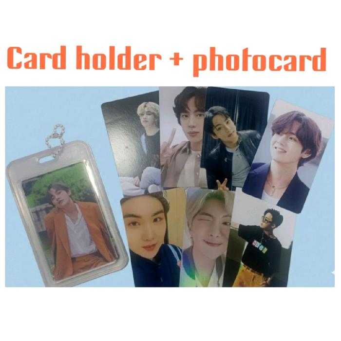 CAHOL/Card Holder dan Photocard BTS - Tempat Kartu 2 sisi dan Photocard Koleksi BTS
