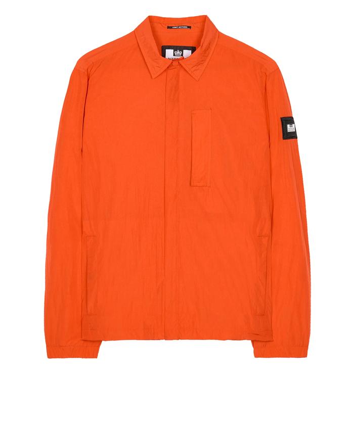 Weekend Offender Porter Overshirt Jacket Orange Original