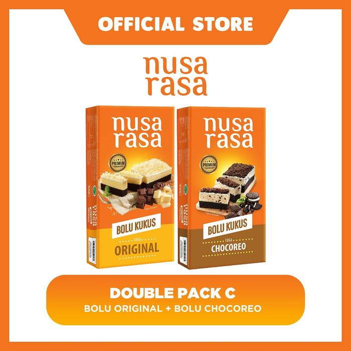 Double Pack C (Bolu Nusa Rasa - Original + Chocoreo)