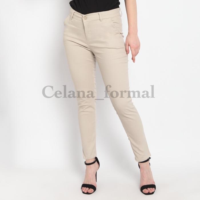 Celana Chino Wanita - Celana Katun Wanita - Celana Kerja Katun Wanita