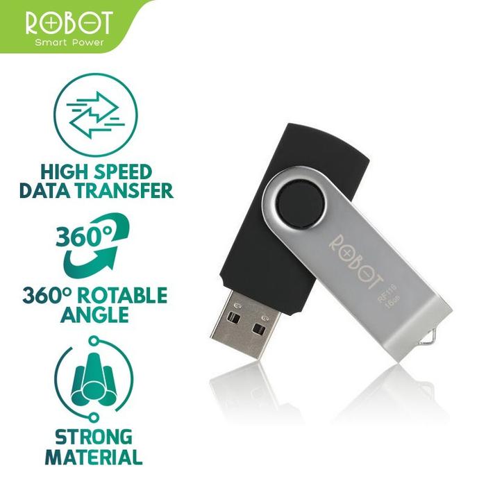 Flashdisk Robot 4gb Flashdisk Robot Original Flashdrive Robot Flashdisk ROBOT 4GB RF104 Rotatable U-
